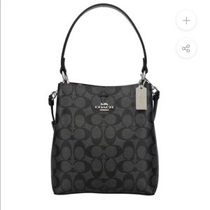 BRAND NEW! Signature Small Town Bucket Coach Bag. OFFERS WELCOMED